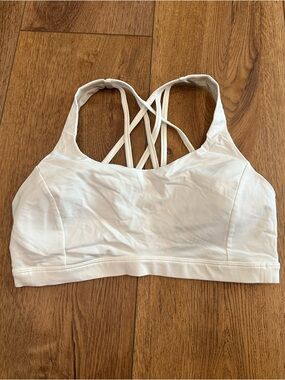 lululemon athletica White Sports Bra